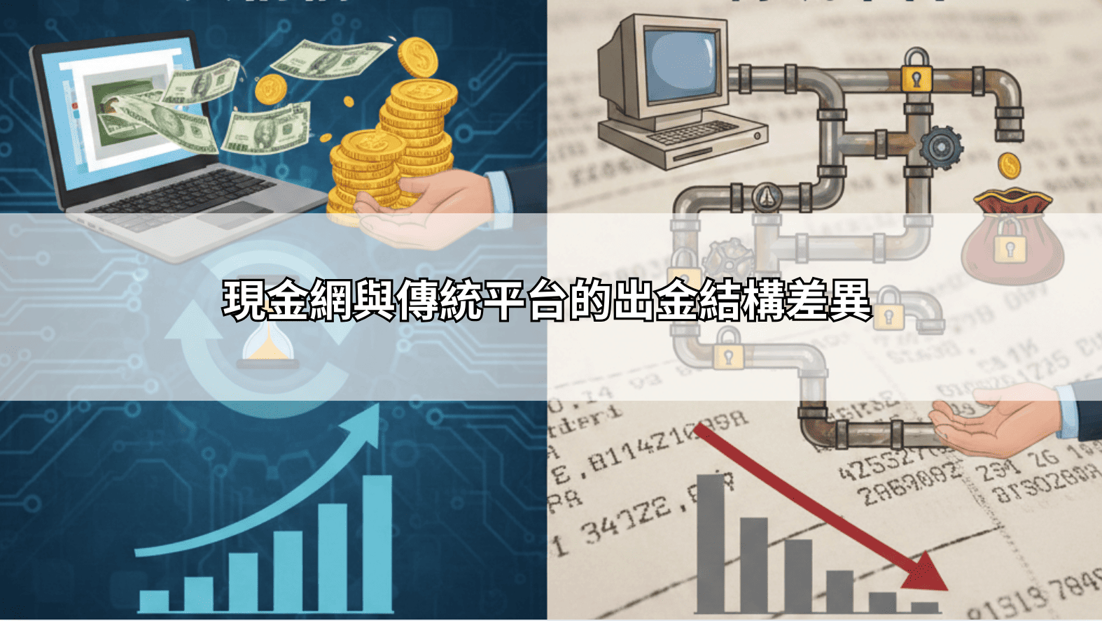 現金網與傳統平台的出金結構差異